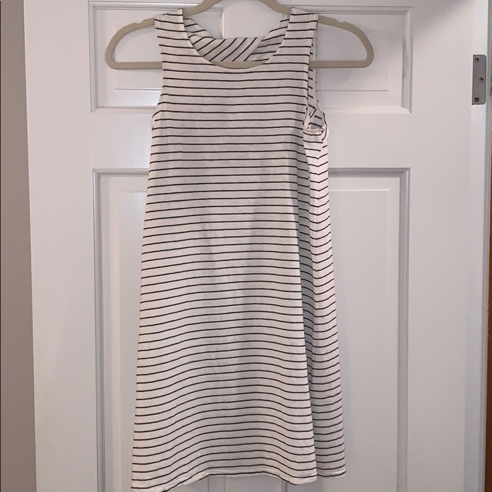 J.Crew Striped Cotton Dress